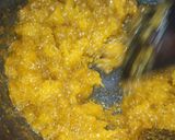 A picture of step 3 of Pumpkin Halwa.