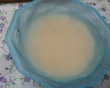A picture of step 1 of Mexican rice.