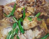 A picture of step 3 of Kashmiri chicken biryani.