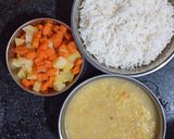 સંભાર રાઈશ(sambhar rice recipe in gujarati) રેસીપી સ્ટેપ1ફોટો