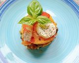 Foto del paso 6 de la receta: Lasaña de calabaza 🎃 con langostinos 🦐 y queso de cabra 🧀🐐