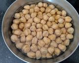 A picture of step 1 of Chickpea Delight With Greek Yogurt Dressing.