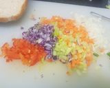 A picture of step 1 of Tuna shallow fried kebabs.