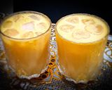 A picture of step 7 of Pineapple & coconut drink.