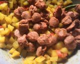 A picture of step 7 of Raw Papaya curry.