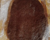 A picture of step 4 of Homemade mixed choco-bread.