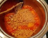 Foto del passaggio 6 della ricetta Crepes alle pesche e amaretti