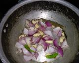 A picture of step 2 of Methi Malai Paneer.