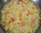 Foto langkah ke 4 dari resep Egg Drop Corn Soup With Tofu.