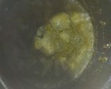 A picture of step 3 of Spinach with paneer.