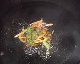 A picture of step 1 of Chinese Omelet.