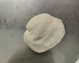 A picture of step 1 of Tandoori momos.