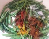 A picture of step 3 of Franch Bean ki Sabzi.