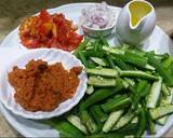 Baysan wali bhindi recipe step 1 photo