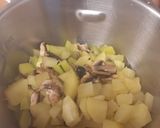 Une image de l'étape 3 de Purée bébé champignons courgette.