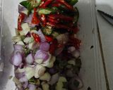 Foto langkah ke 1 dari resep Tumis teri Daun Kemangi.
