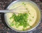 A picture of step 4 of Moong Daal Handvo.