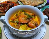 Foto langkah ke 6 dari resep Gulai Udang Kacang Panjang.