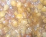 A picture of step 4 of Murgh chana😍مرغ چنہ 😋.
