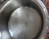 A picture of step 1 of मूंगदाल, बीटरूट कांजी बड़ा.