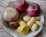 Gambar langkah 2 resipi Ayam Masak Bali.