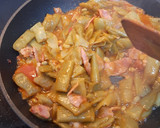 Foto del paso 6 de la receta: Judías verdes con bacon y verduras