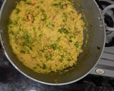 A picture of step 5 of Dal khichdi.