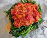 Foto langkah ke 3 dari resep Plecing Kangkung.