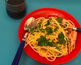 Foto del paso 13 de la receta: Mis spaghetti alle vongole. Para mi mamá