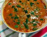 A picture of step 1 of White Peas Curry.