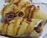 Foto del paso 9 de la receta: Crepes de chocolate y manzana