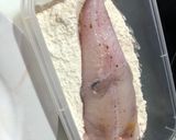 Foto del paso 2 de la receta: Rape en salsa con gambones y patata panadera