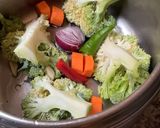 Une image de l'étape 2 de 🫜🧄Velouté 🌶️brocolis 🥦 couleurs d’automne 🫚🥕.
