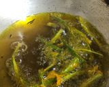 A picture of step 5 of Kurkuri Bhindi Fry/ Deep Fried Crunchy Okra slices.