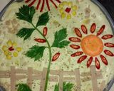 Foto langkah ke 3 dari resep Focaccia Garden.