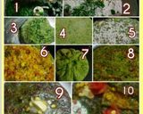 A picture of step 1 of Spinach Corn Poha Parantha.