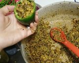 عکس مرحله 2 از دستور دلمه دلبر رنگی رنگی