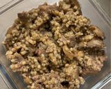Gombás Pulykatokány Hajdinával 🦃🍄‍🟫 recept fázis 4 fotója