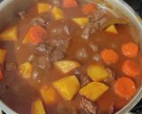 Foto langkah ke 8 dari resep Semur Daging ala Jerman (Schmorgericht mit Rindfleisch, Kartoffeln, und Möhren).