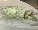 A picture of step 5 of Easy Sage and Basil Butter.