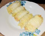Foto langkah ke 3 dari resep Sawi Putih Gulung Duo Protein.
