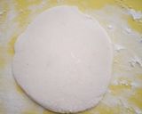 A picture of step 2 of Fondant butter icing cake.