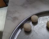 A picture of step 2 of Ras Malai.