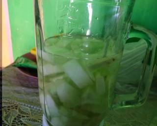 Jus Melon Madu langkah memasak 2 foto