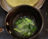A picture of step 7 of Mung bean Dhokla.