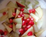 A picture of step 2 of Falahari Fruit Raita.