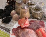 A picture of step 1 of Beef Birria.