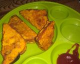 A picture of step 6 of Bread pakora.