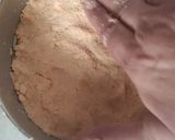 A picture of step 2 of No Sugar Motichoor Laddoo in Air fryer.