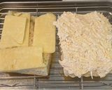 A picture of step 5 of Mayo shredded chicken with melted cheese sandwich.